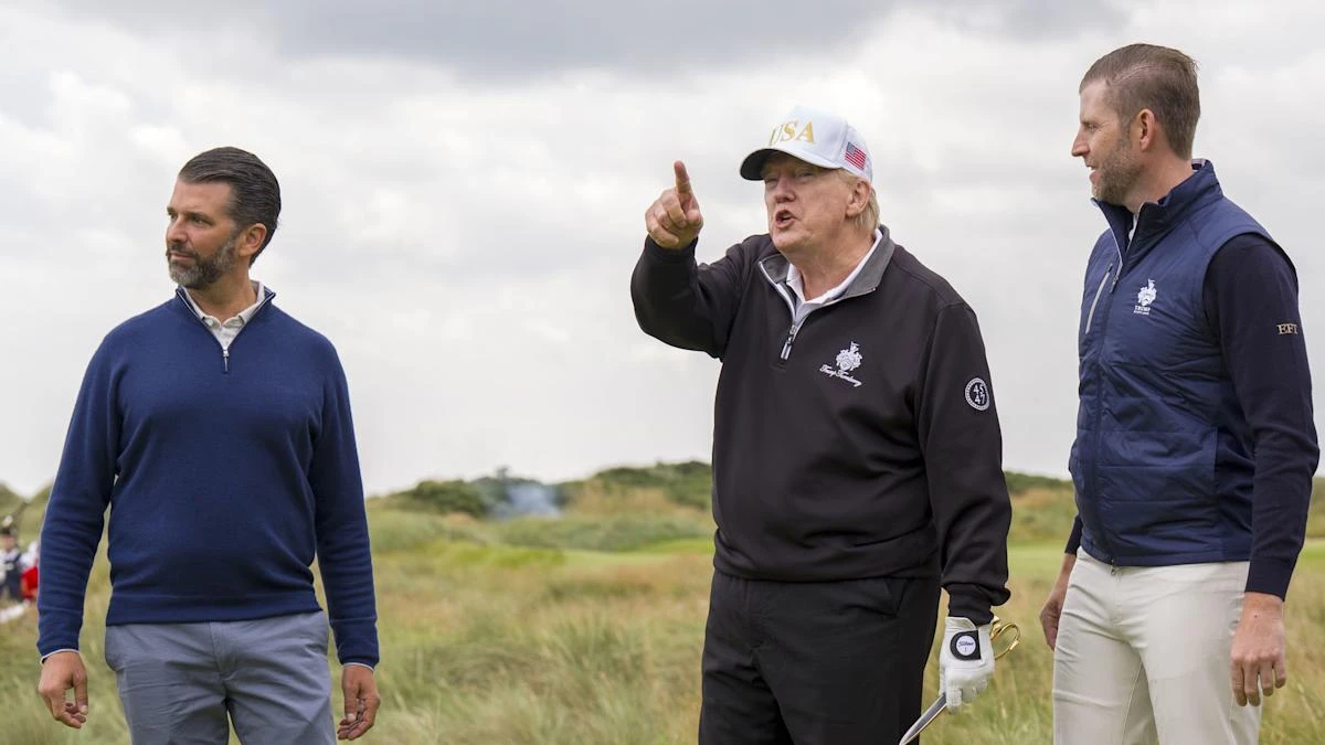 Donald Trump flies back to US after five-day visit to Scotland
