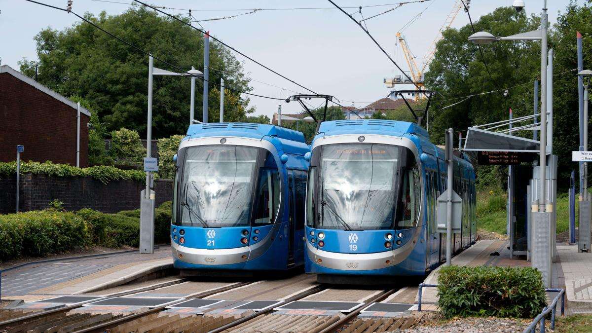 Transport Secretary puts ‘spades in the ground’ for tram extension