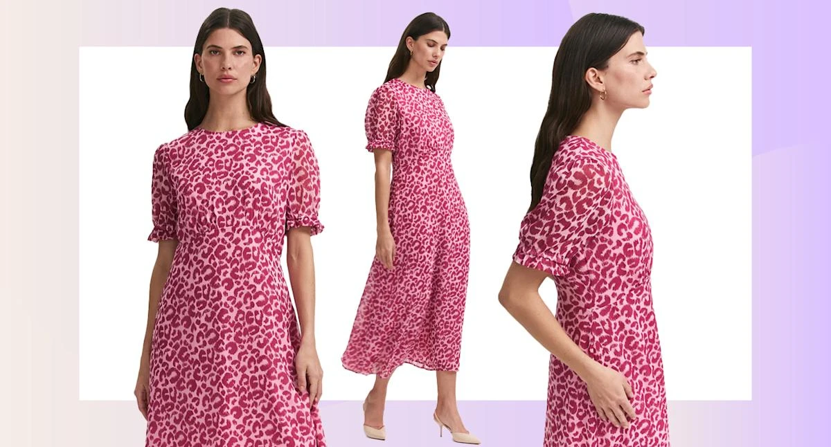 This £49 animal print dress looks so expensive
