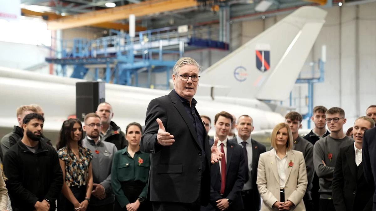 Starmer hopes £8bn Typhoon jet deal with Turkey is ‘not a one-off’