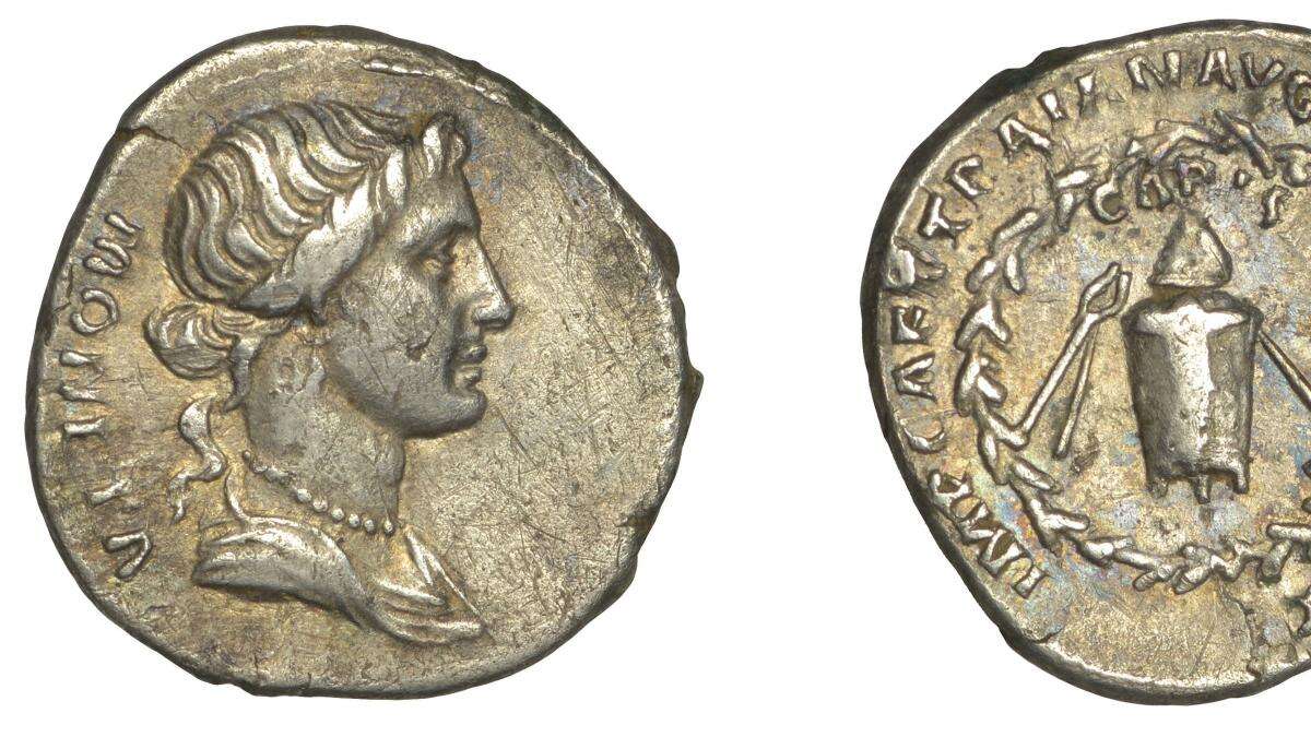 Silver Roman coin found by detectorist expected to fetch up to £6,000 at auction