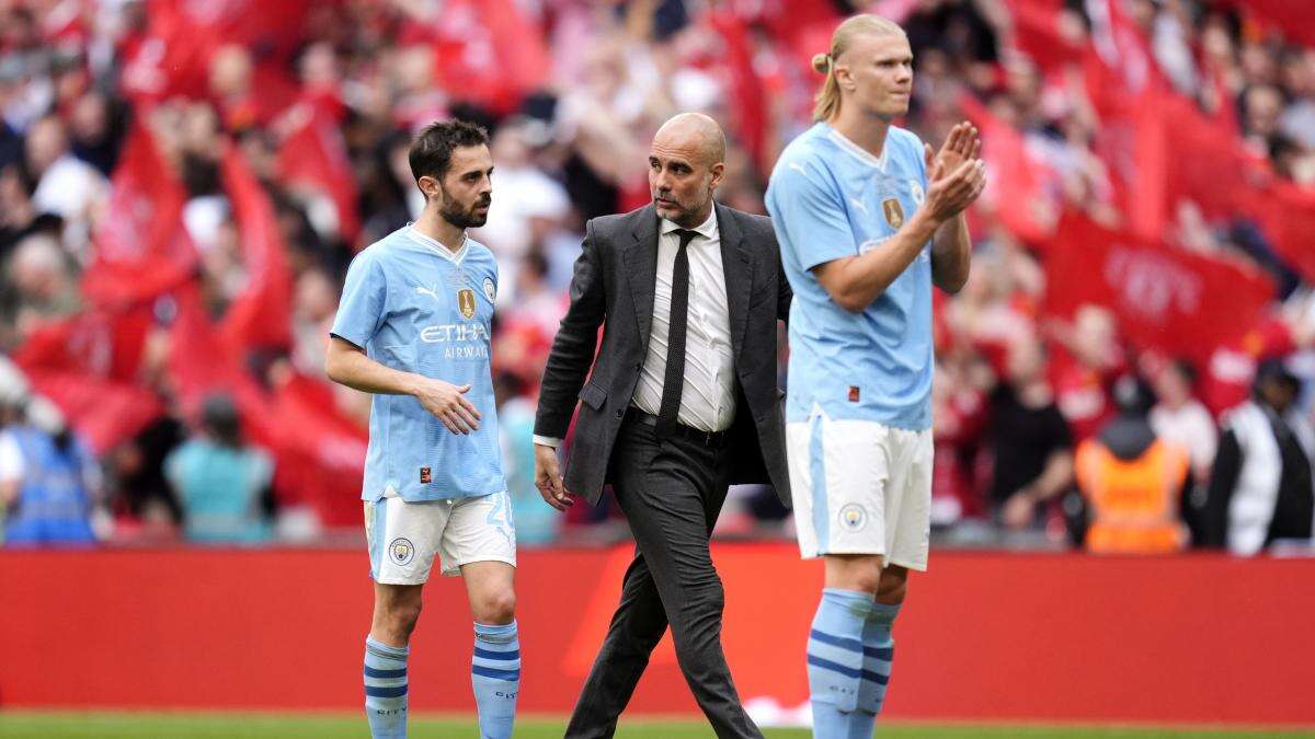 Pep Guardiola insists Man City ‘hungover’ comment after Tottenham loss was joke