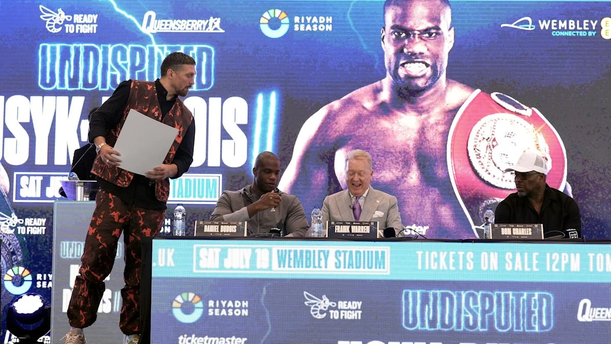 Don Charles questions Oleksandr Usyk’s faith in God amid ‘conning’ accusation
