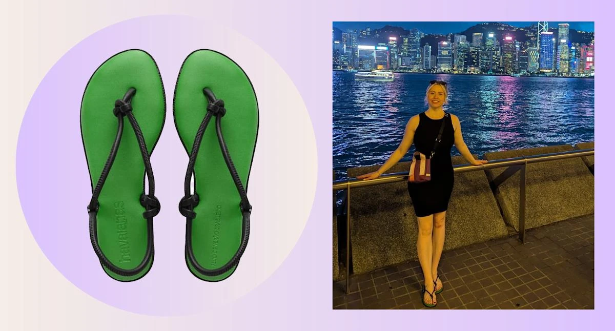 These are the only sandals I wear in summer