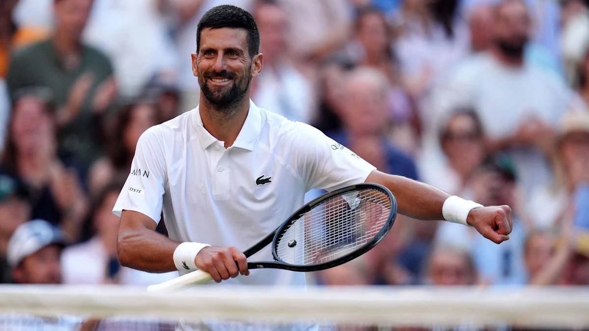 Novak Djokovic sets Wimbledon men’s semi-final record by beating Flavio Cobolli