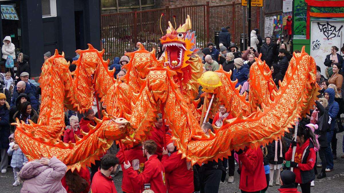 In Pictures: Colourful parades mark Chinese Year of the Snake