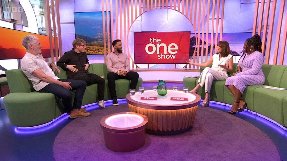 Alex Jones makes confession to Craig David on The One Show