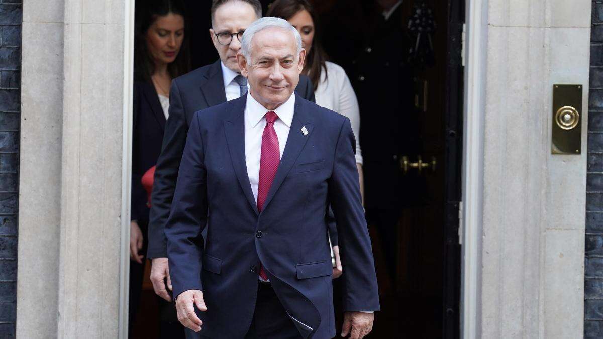 Netanyahu accuses UK of sending ‘mixed messages’ over support for Israel