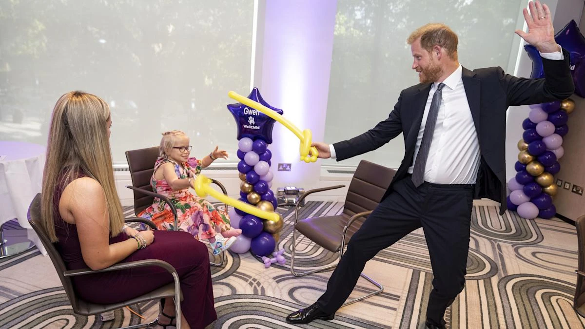 Duke of Sussex speaks about ‘challenging’ relationships at Wellchild awards