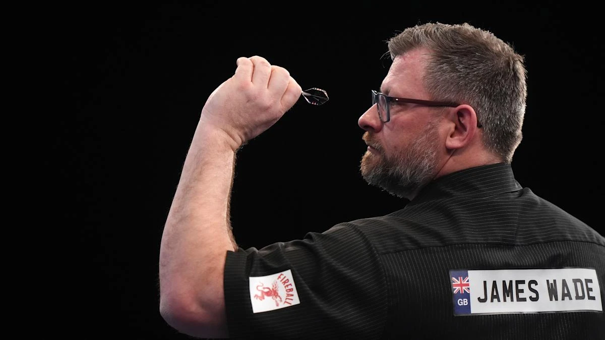 James Wade says being at his best gives a feeling of relief, rather than pride