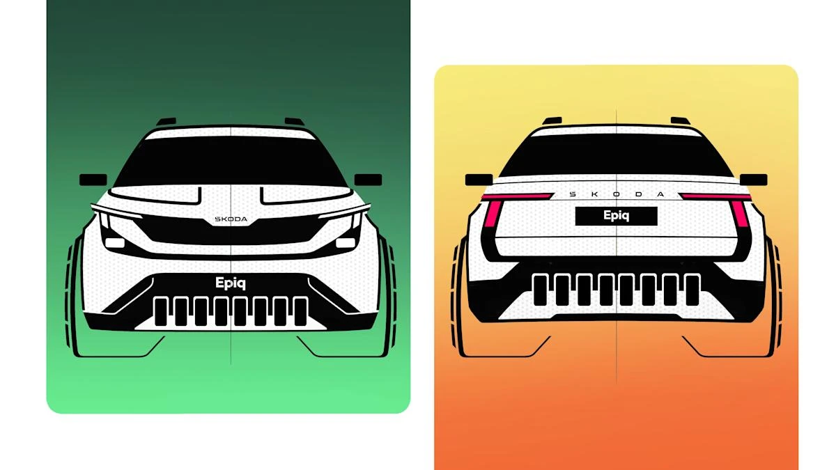 Skoda gives closer look at upcoming Epiq ahead of debut