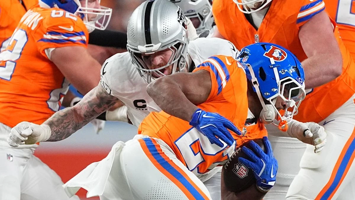 Denver Broncos secure seventh straight win with victory over Las Vegas Raiders