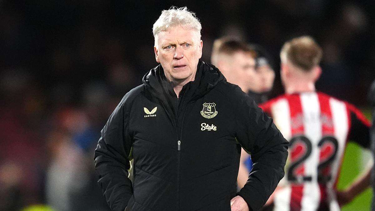 David Moyes rues missed chances as Everton battle back to draw at Brentford