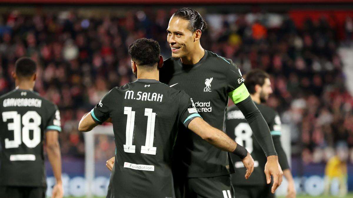 Mohamed Salah and Virgil van Dijk rested as Liverpool take second string to PSV