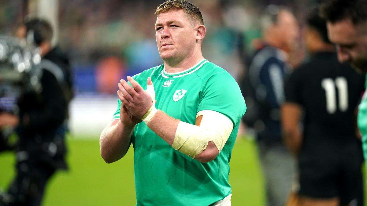 Andy Farrell hopes Tadhg Furlong will make swift return after hamstring strain