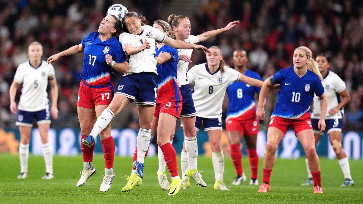 England earn goalless draw against Emma Hayes’ United States in Wembley friendly