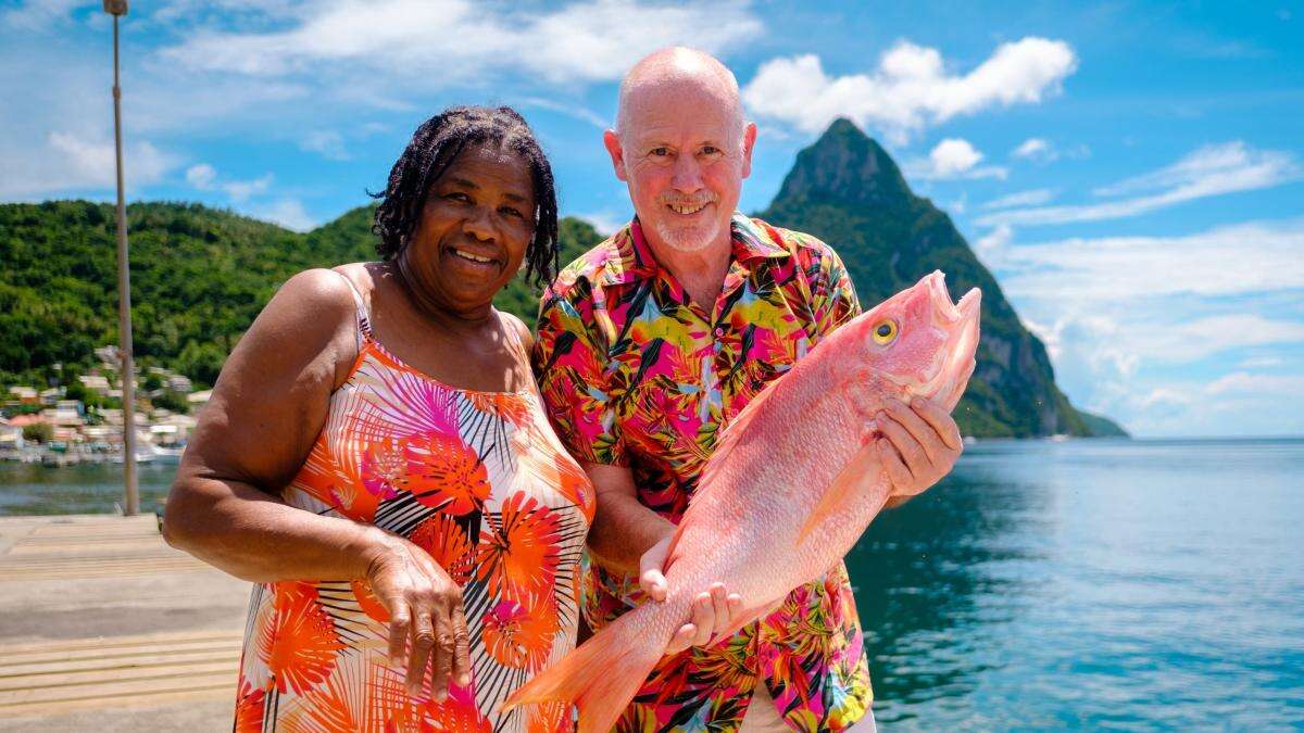 Couple who built restaurant on St Lucia say EuroMillions win changed their life