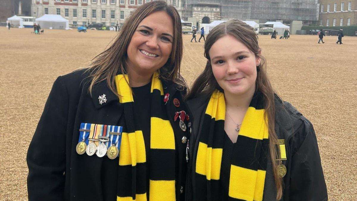 Bereaved girl ‘proud’ to march on Remembrance Sunday for RAF father