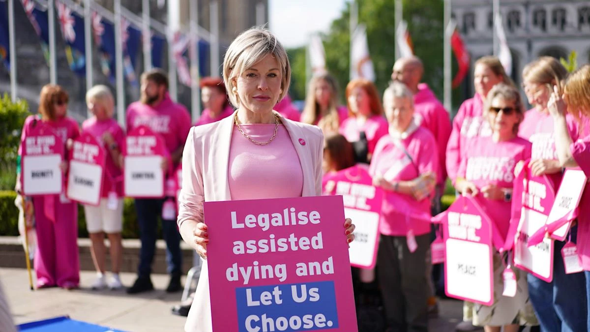 Dame Esther Rantzen’s daughter ‘hopeful’ assisted dying Bill can pass major vote