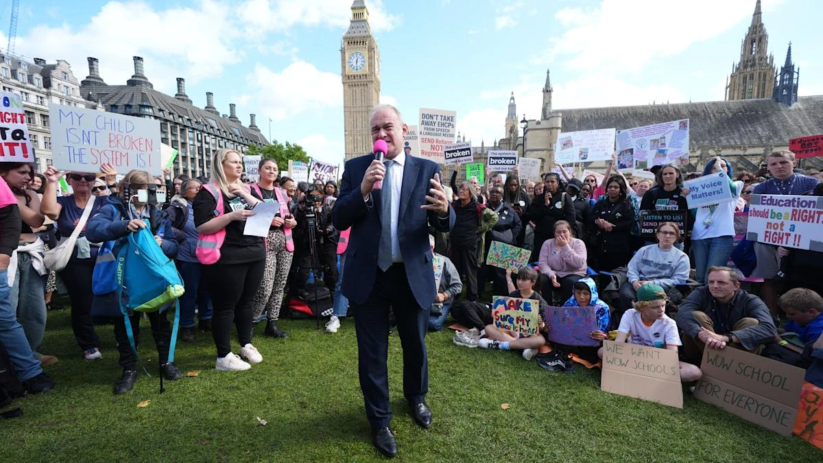 Get Send reform wrong and ‘you’re out’, Sir Ed Davey tells Government