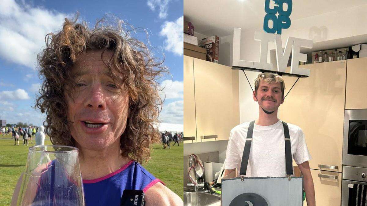 Wine-tasting runner and air conditioning unit costume 2024’s best viral moments