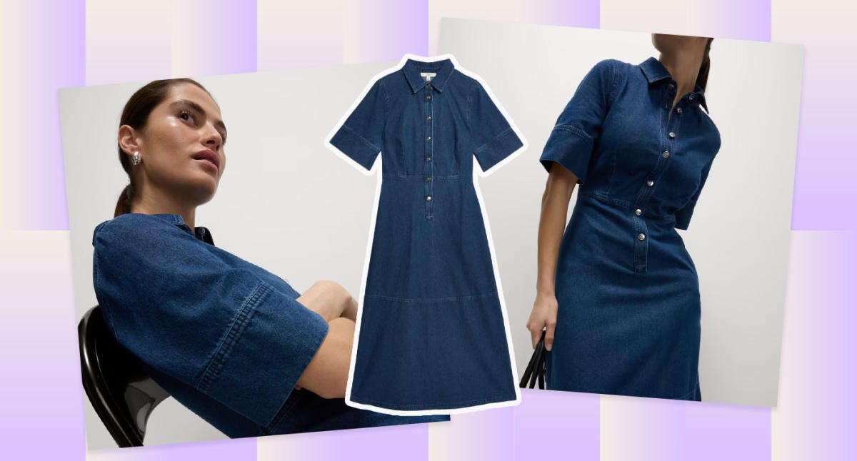 This denim dress is M&S's number one bestseller