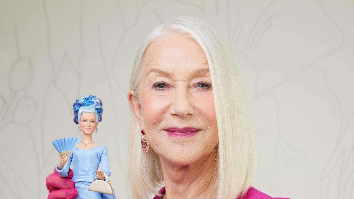 Helen Mirren and Claudia Schiffer star in new 65th anniversary Barbie book