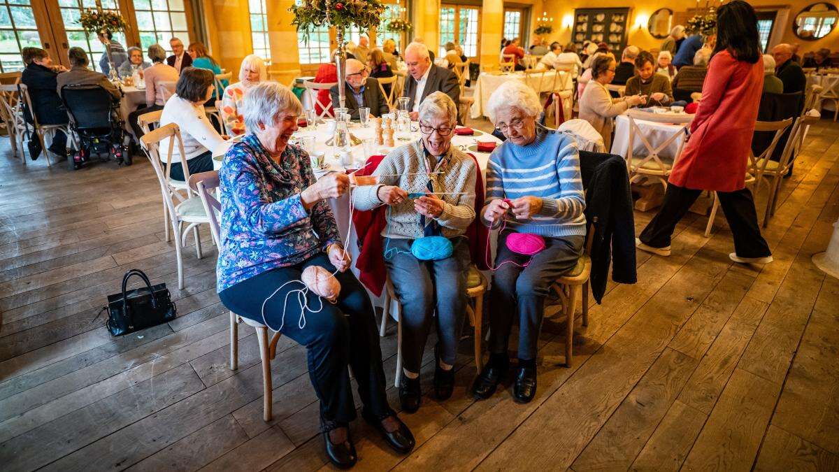 Winter Warmers get-together to combat loneliness held at King’s Highgrove estate