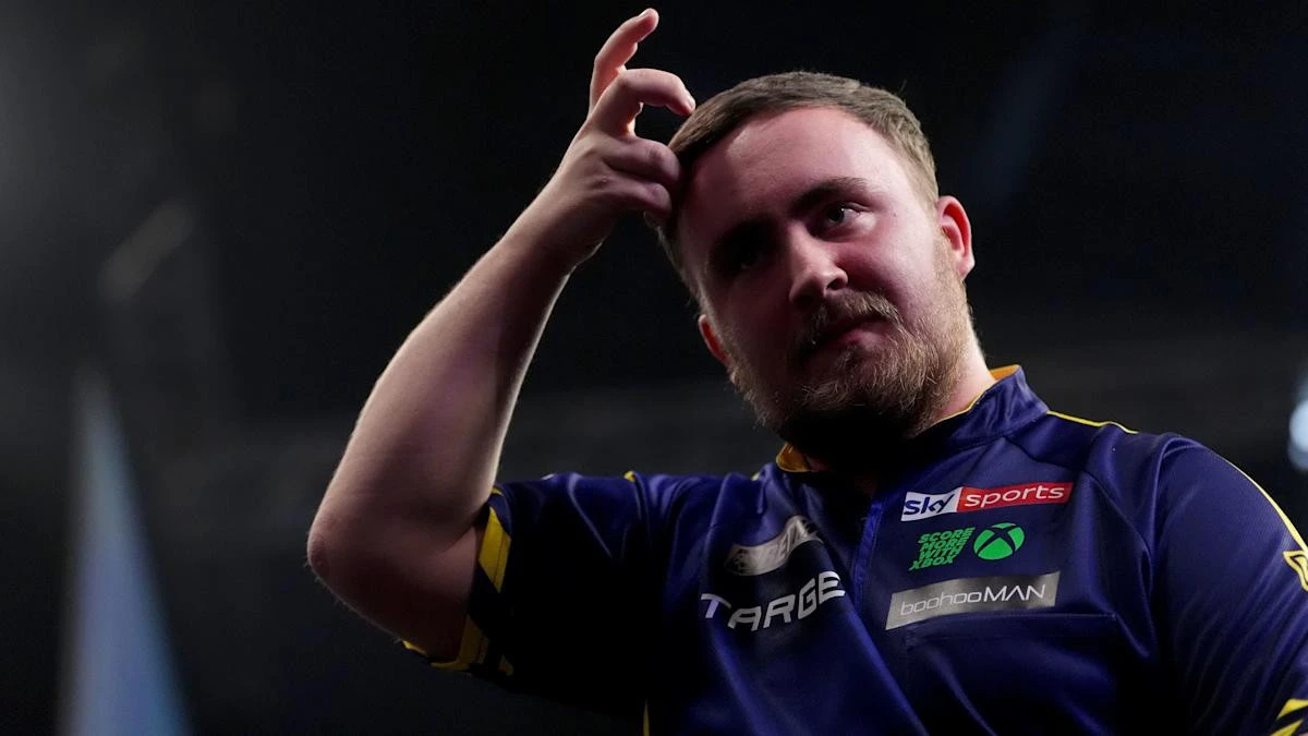 Luke Littler loses to Ritchie Edhouse at Players Championship event in Leicester