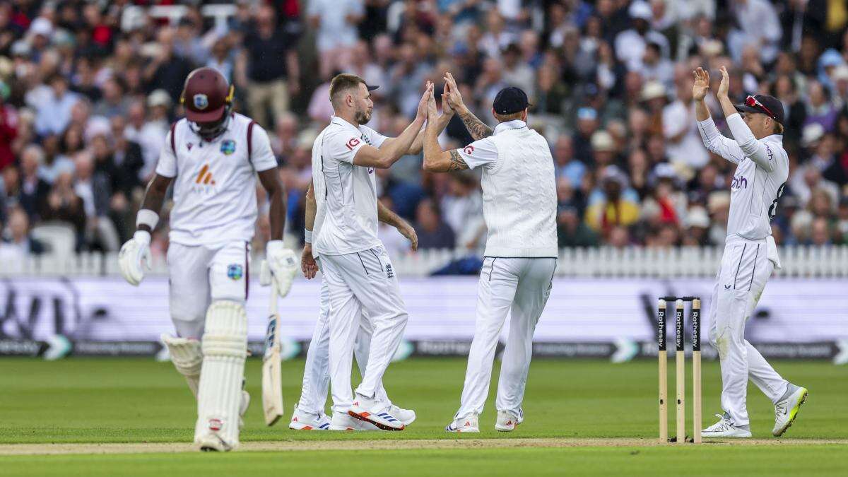 Debutant Gus Atkinson steals retiring James Anderson’s limelight at Lord’s