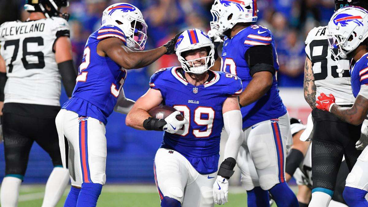 Buffalo Bills bulldoze Jacksonville Jaguars to continue perfect start