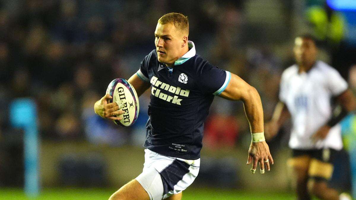 Steve Tandy hopeful Duhan van der Merwe will be fit for Scotland’s Italy clash