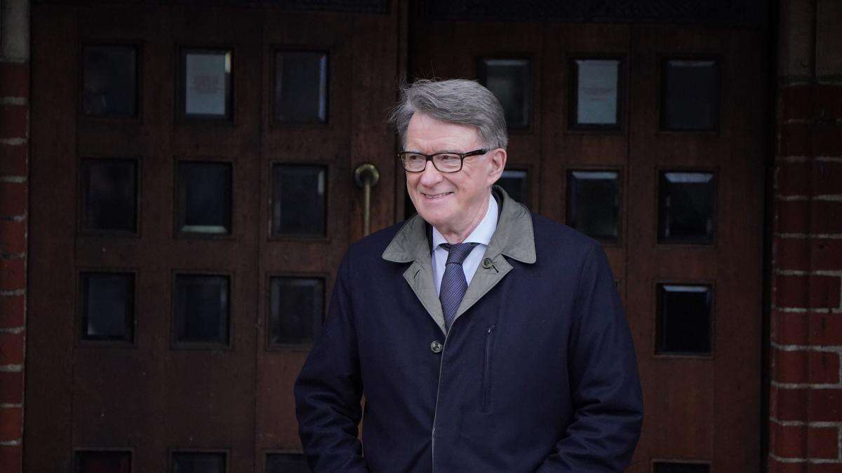 Cabinet minister signals confidence in Lord Mandelson US ambassador approval