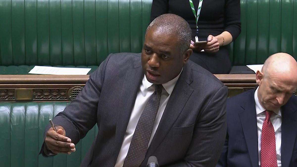 No 10 rows back on Lammy’s claim Israel broke international law in Gaza