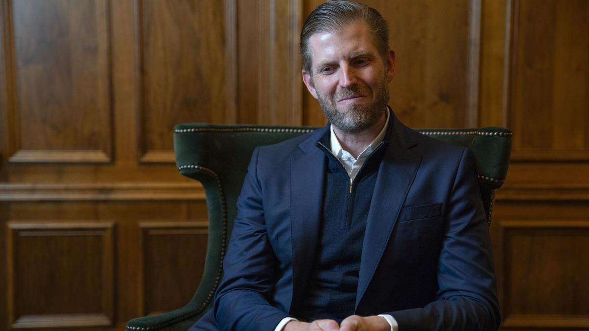 Eric Trump says brother encouraged their father to appear on Joe Rogan podcast