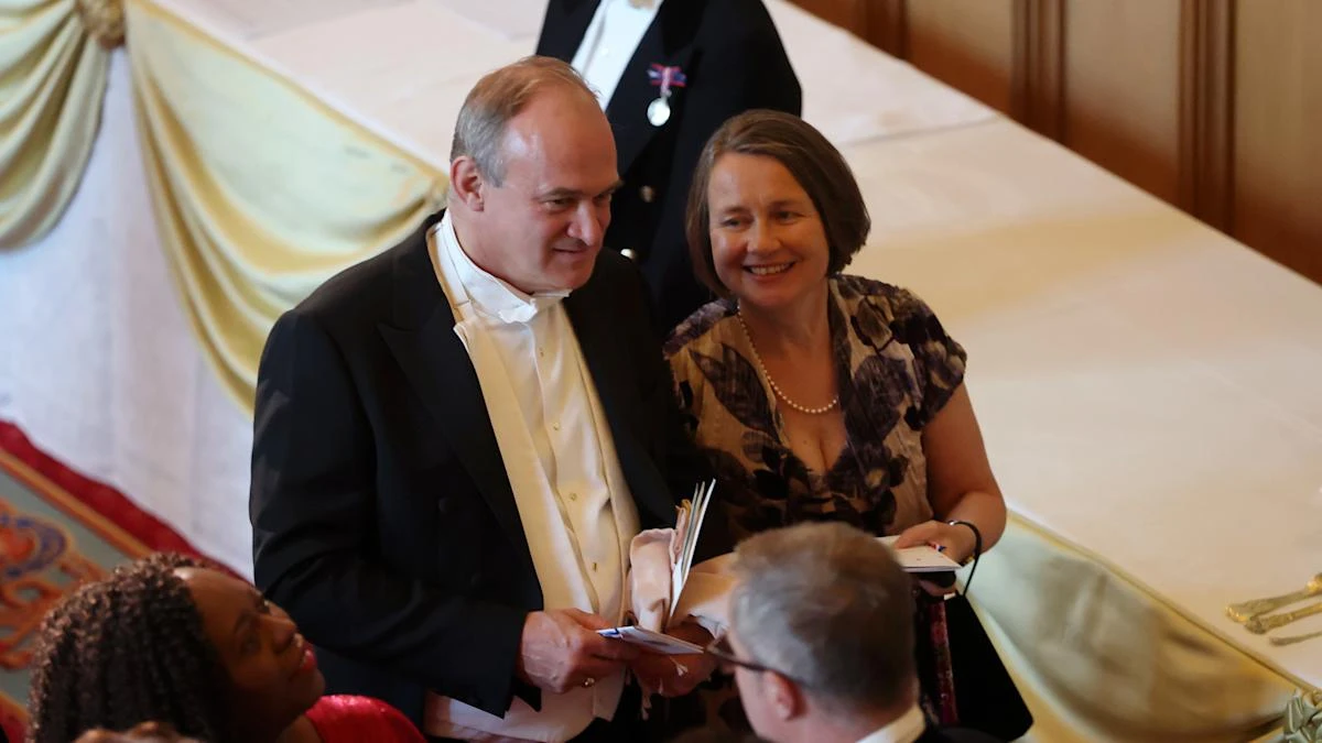 Sir Ed Davey to boycott Trump state banquet in Gaza protest