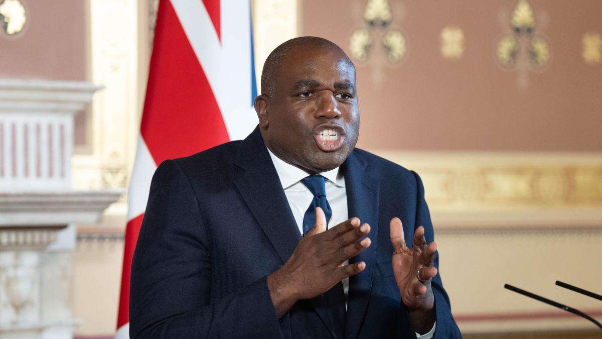 David Lammy describes Hamas’s release of wrong body as ‘sick and abhorrent’