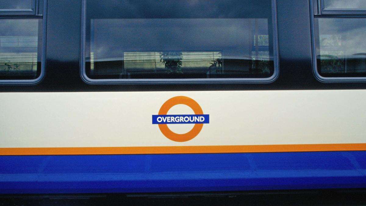 London Overground lines to be given names and colours from Wednesday