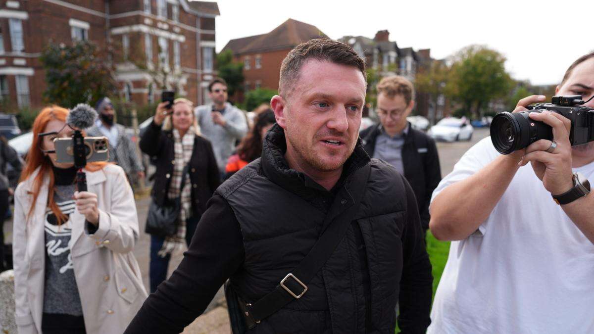 Tommy Robinson to miss own planned protest after being remanded in custody