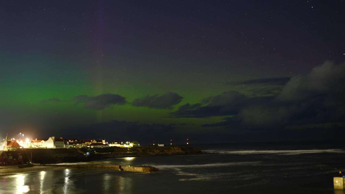 Green and pink skies light up the North thanks to aurora borealis