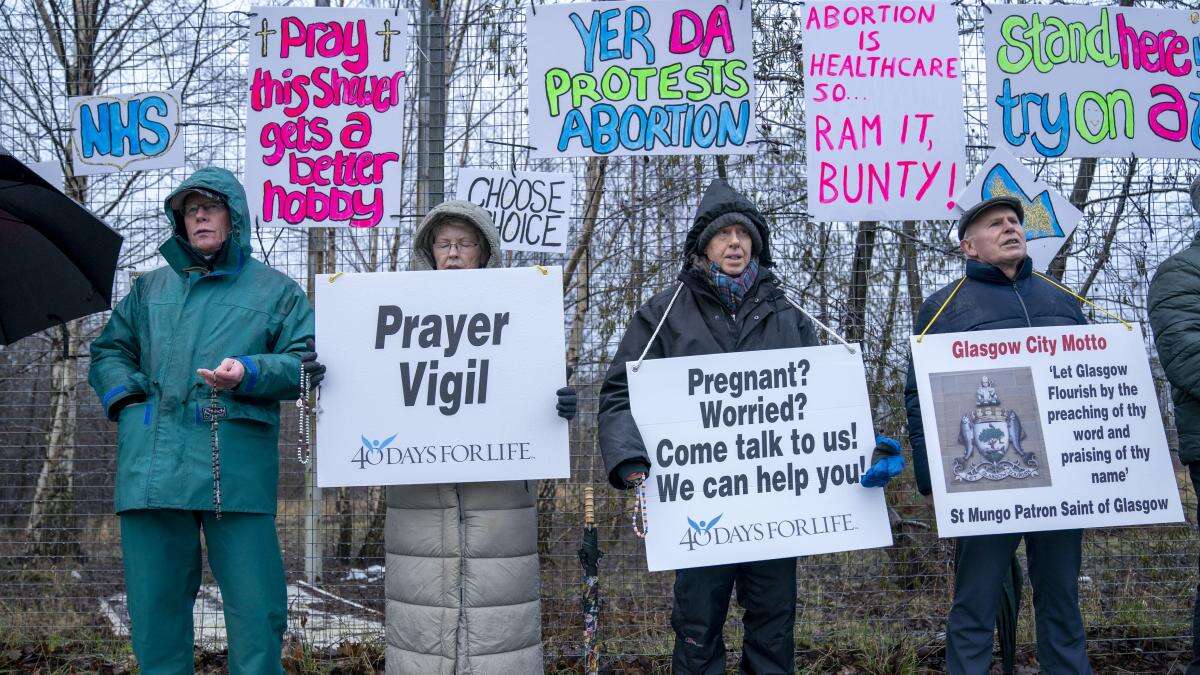 US anti-abortion group planning series of protests outside Scottish hospital