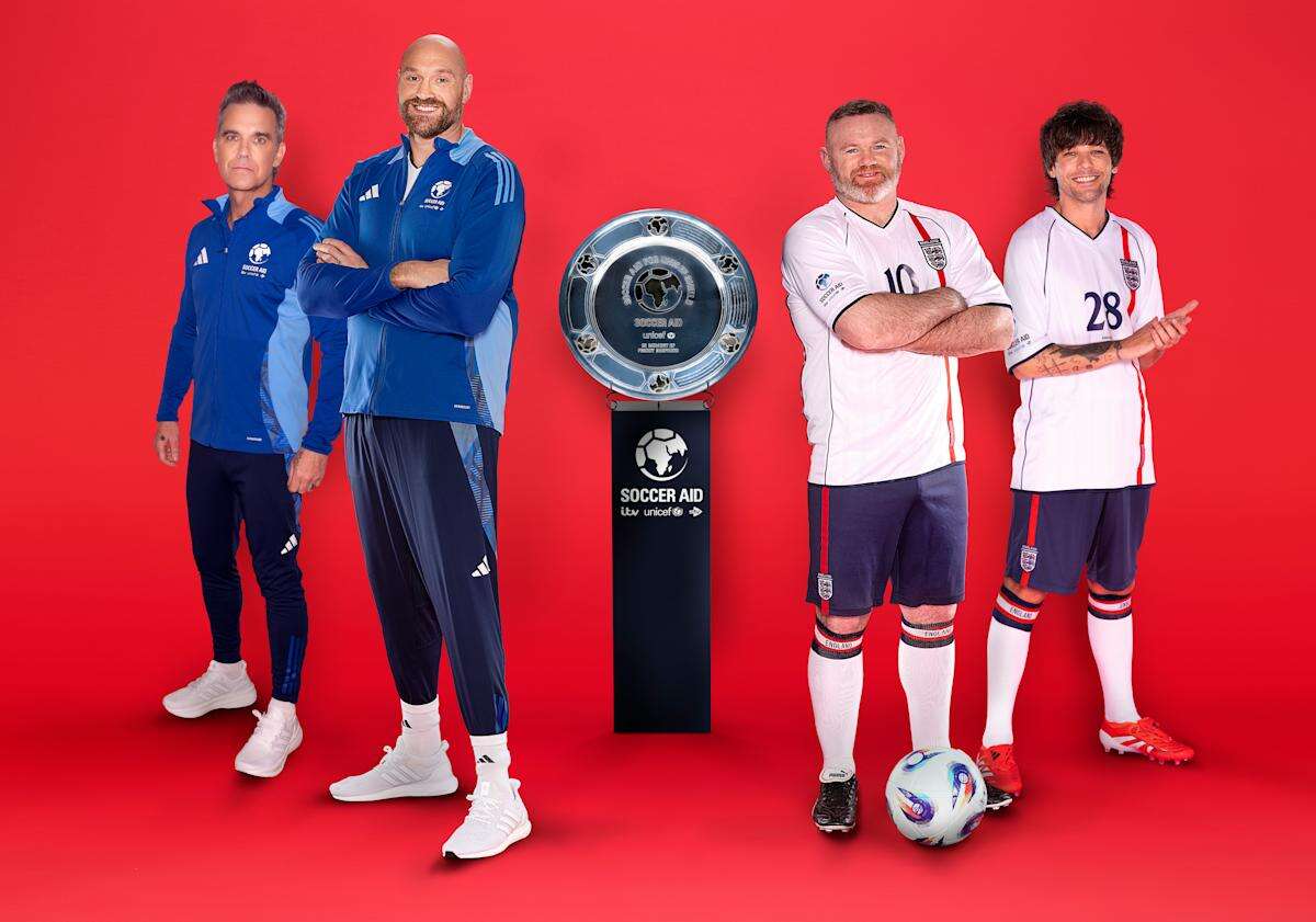 Soccer Aid 2025 line-up so far as Tyson Fury named England manager