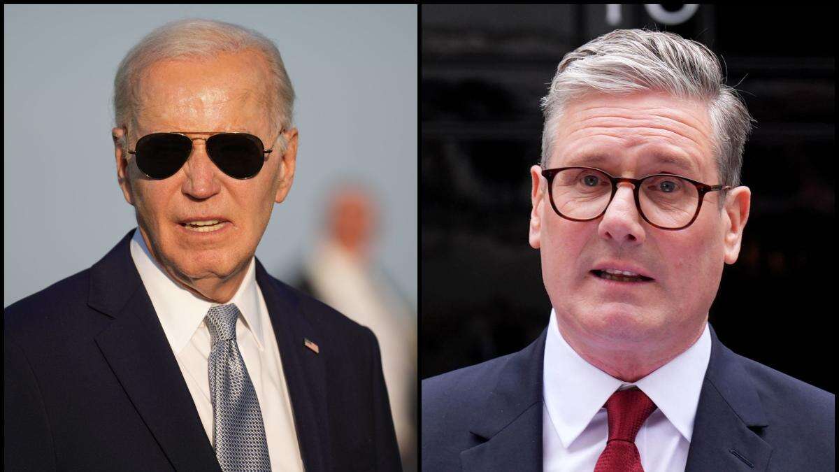 Biden praises ‘special’ UK relationship as he congratulates Starmer on victory