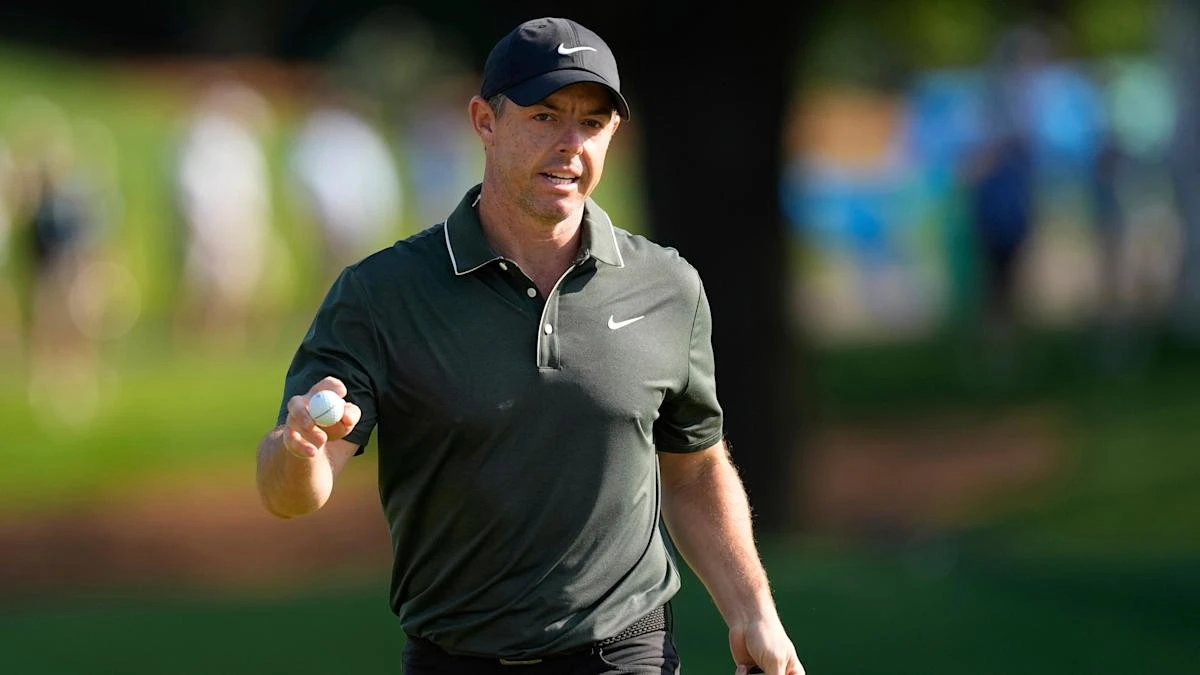 Rory McIlroy off to mixed start in bid for successive majors at PGA Championship