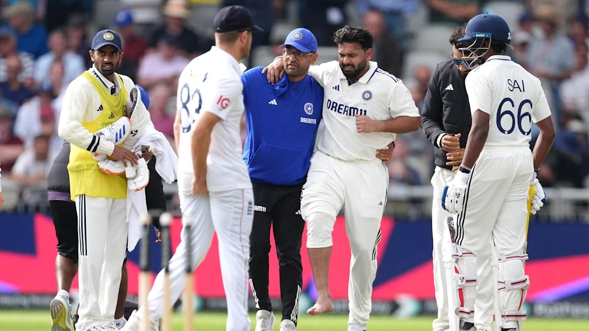 India face anxious wait over scan results on Rishabh Pant’s right foot