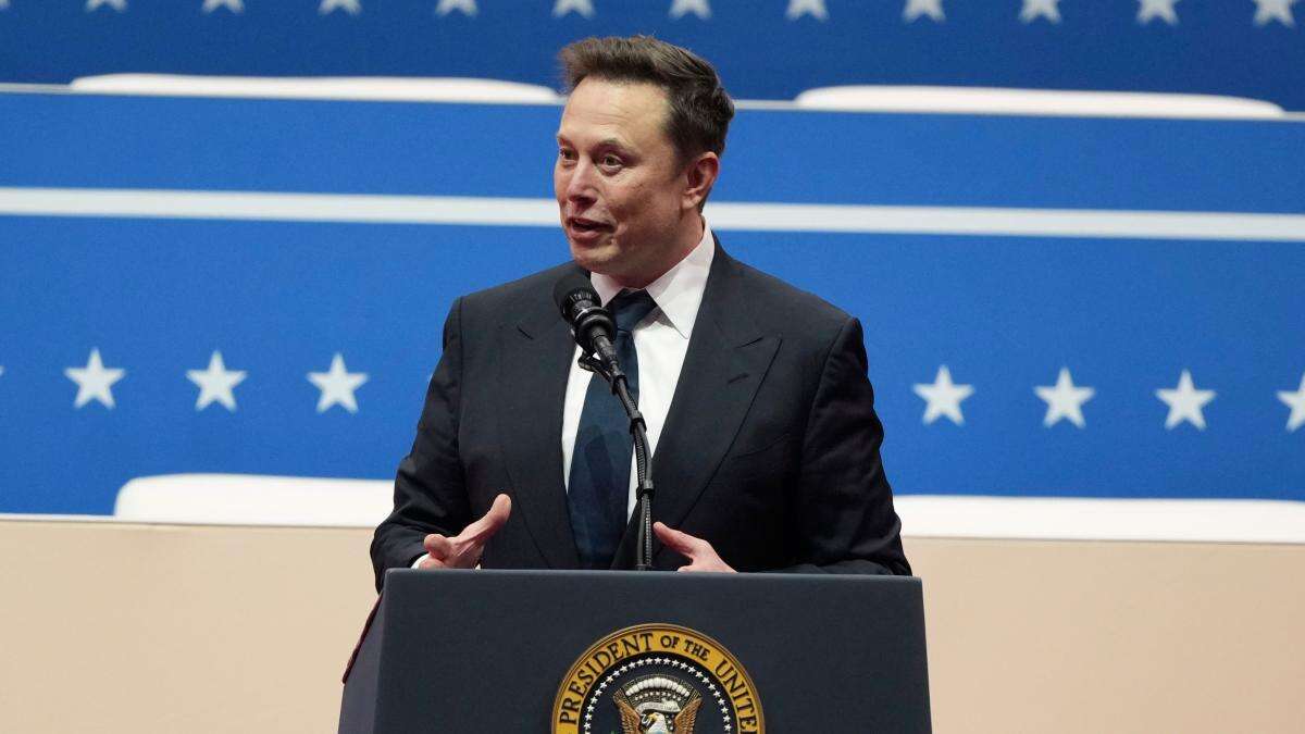 Musk must defend his own actions, No 10 says, following straight-arm gesture