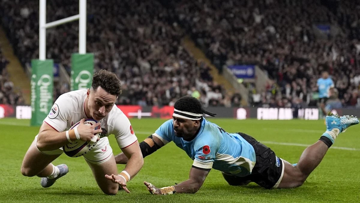 Henry Arundell lifts England to hard-fought win over Fiji