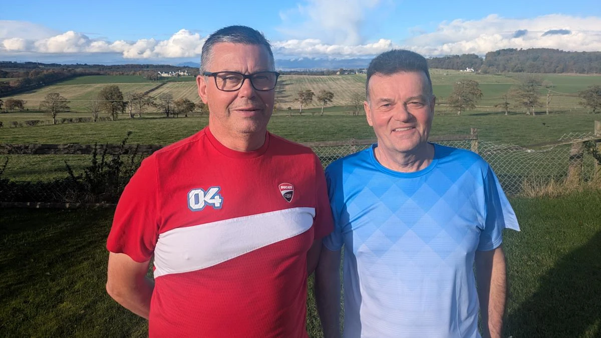 Scot celebrates kidney transplant to save brother after anniversary of treatment