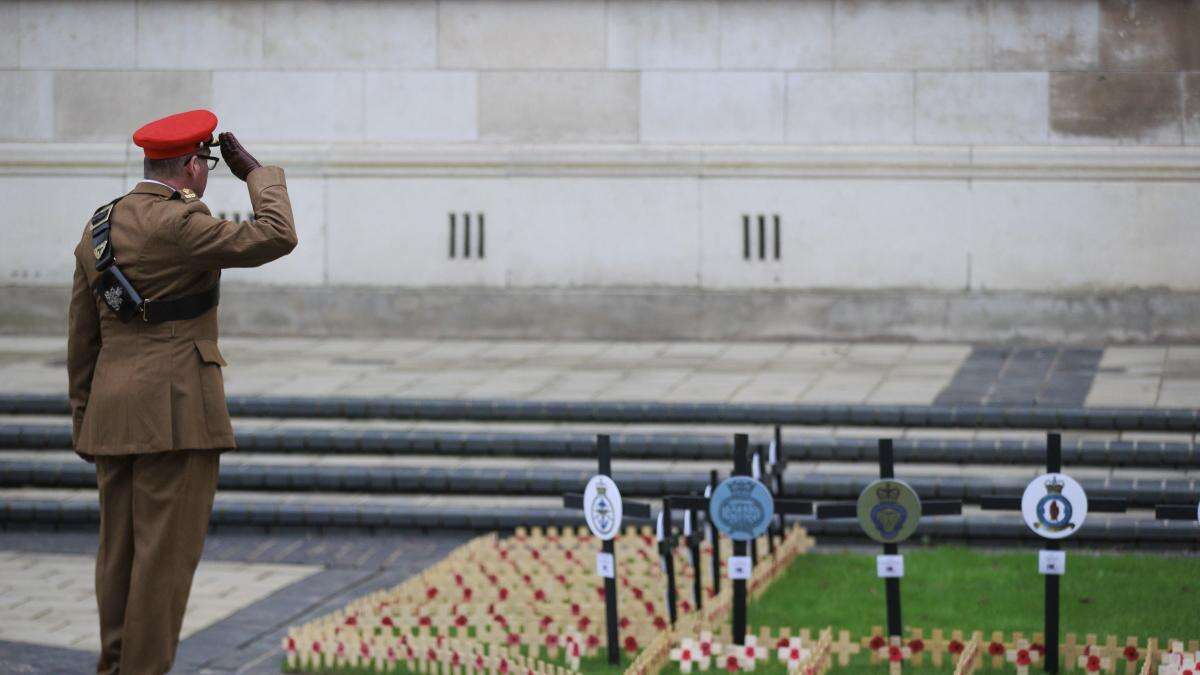 2024 Belfast Field of Remembrance officially opened