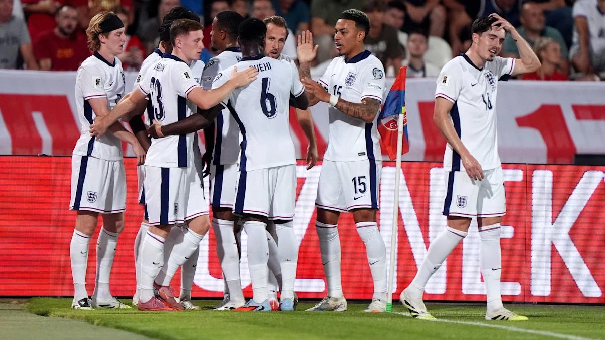 England prove their point with 5-0 rout of Serbia